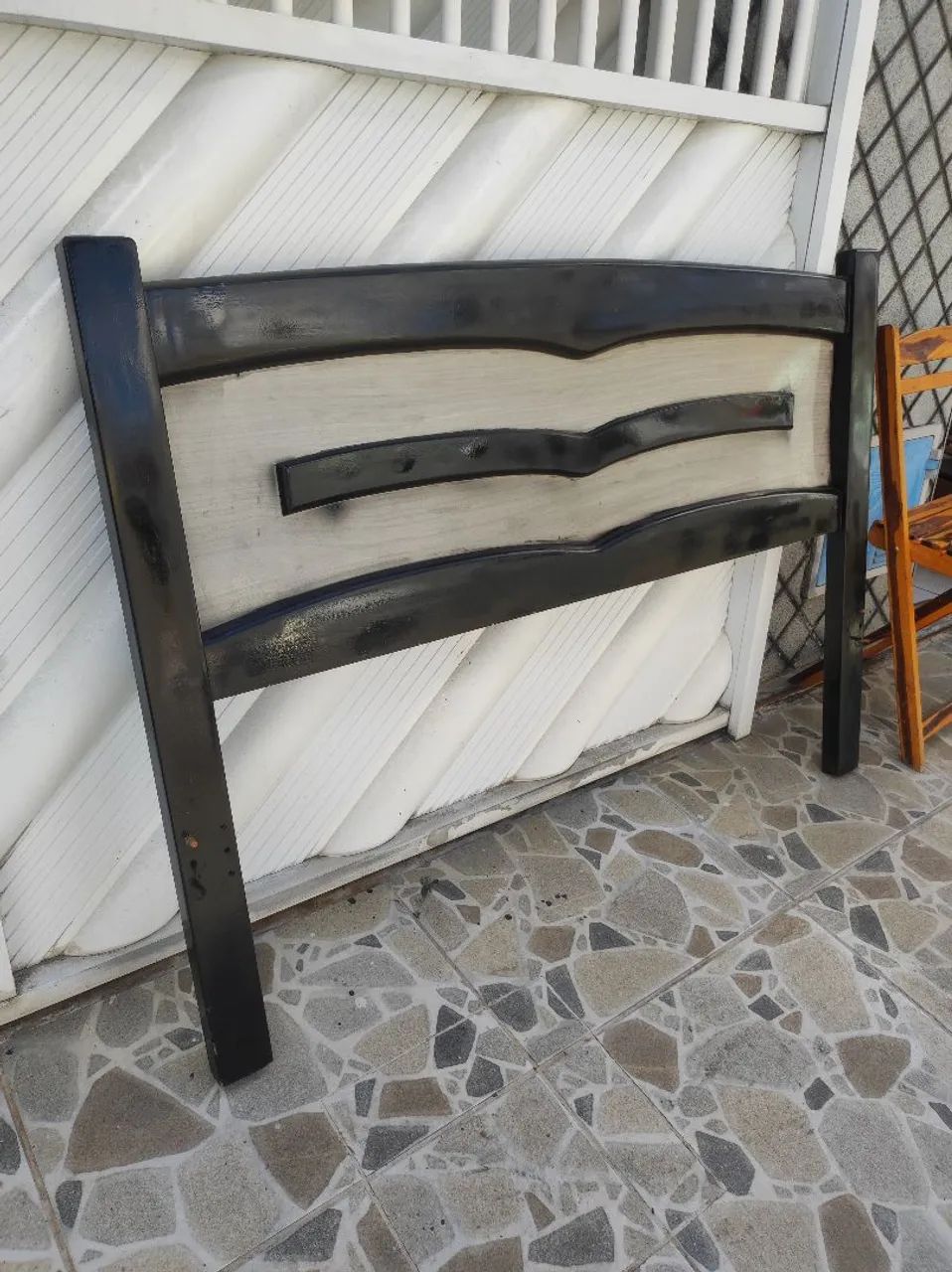 CAMA CASAL MADEIRA OU MADEIRA COM FERRO. - Foto 3
