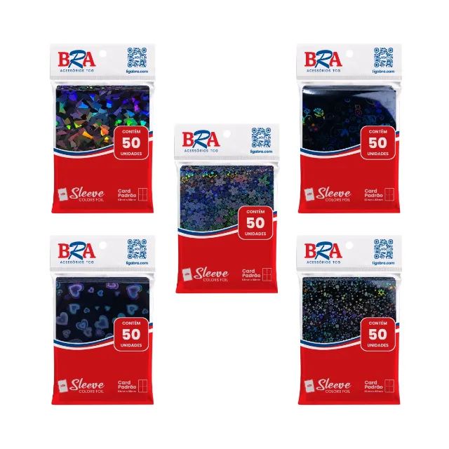 Sleeve Foil BRA | Cards - Foto 5