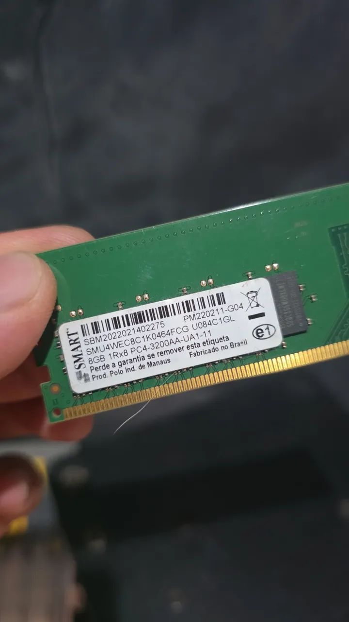 Memoria RAM 8GB 1Rx8 PC4-3200 desktop
