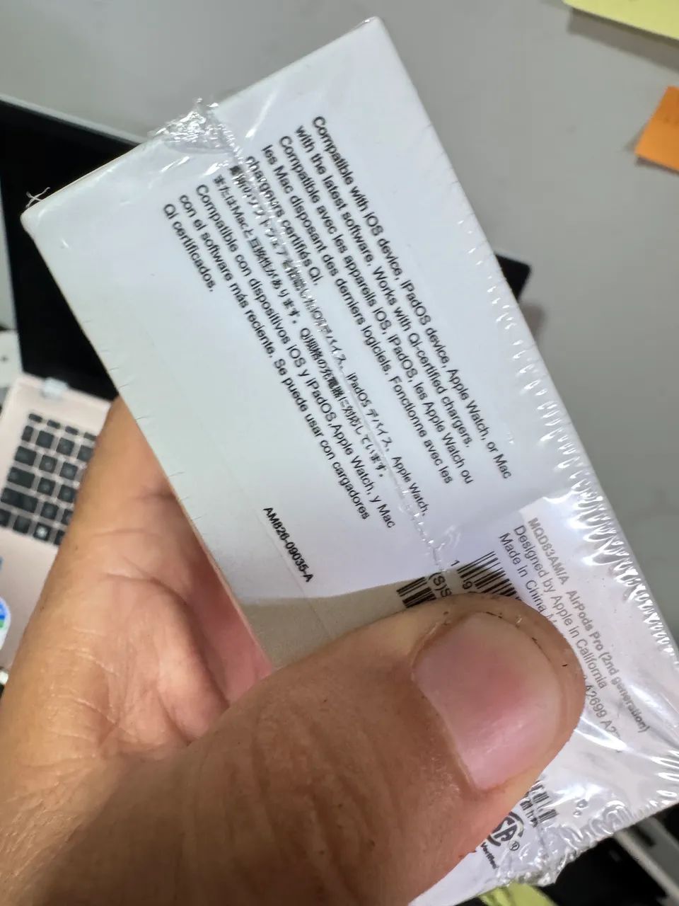 Fone de ouvido sem fio pro 3 com canselame de ruído Bluetooth pop IP para iOS ou Android  - Foto 4