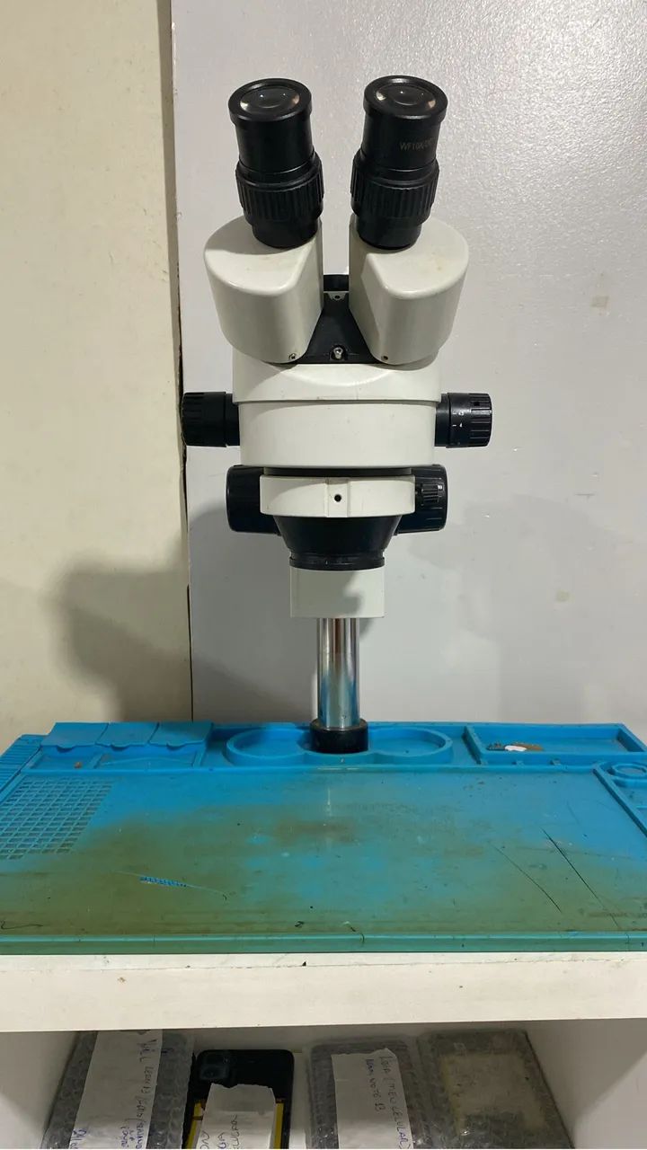 Microscópio trinocular  - Foto 2