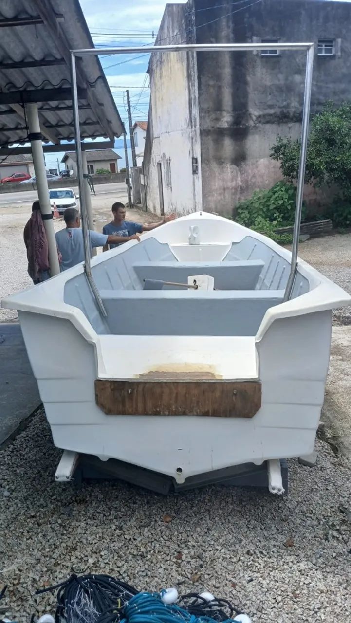 Barco de fibra zero  - Foto 3