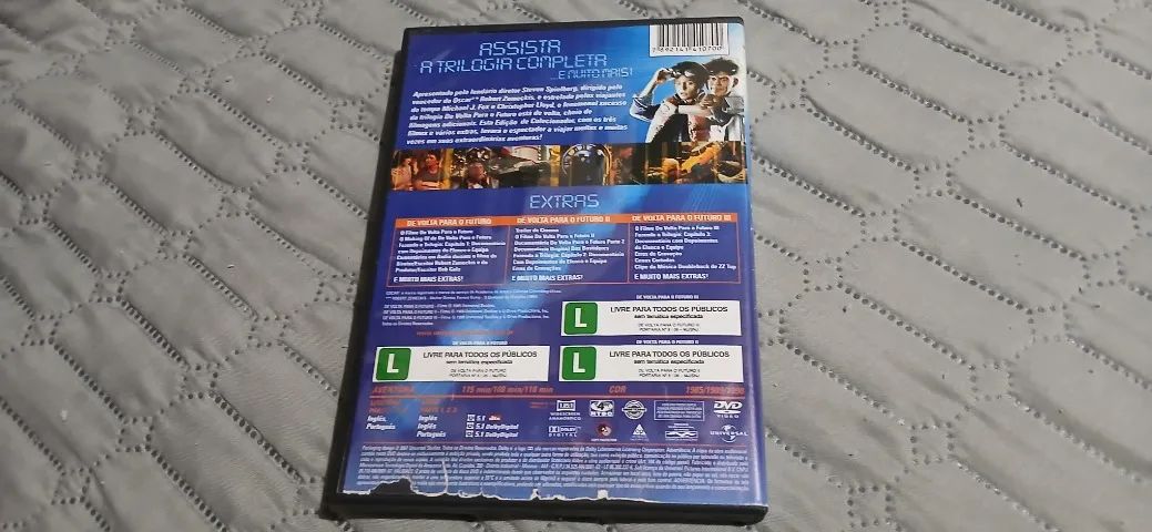 Box DVD - De Volta para o Futuro (Trilogia Completa) - Original - Foto 5