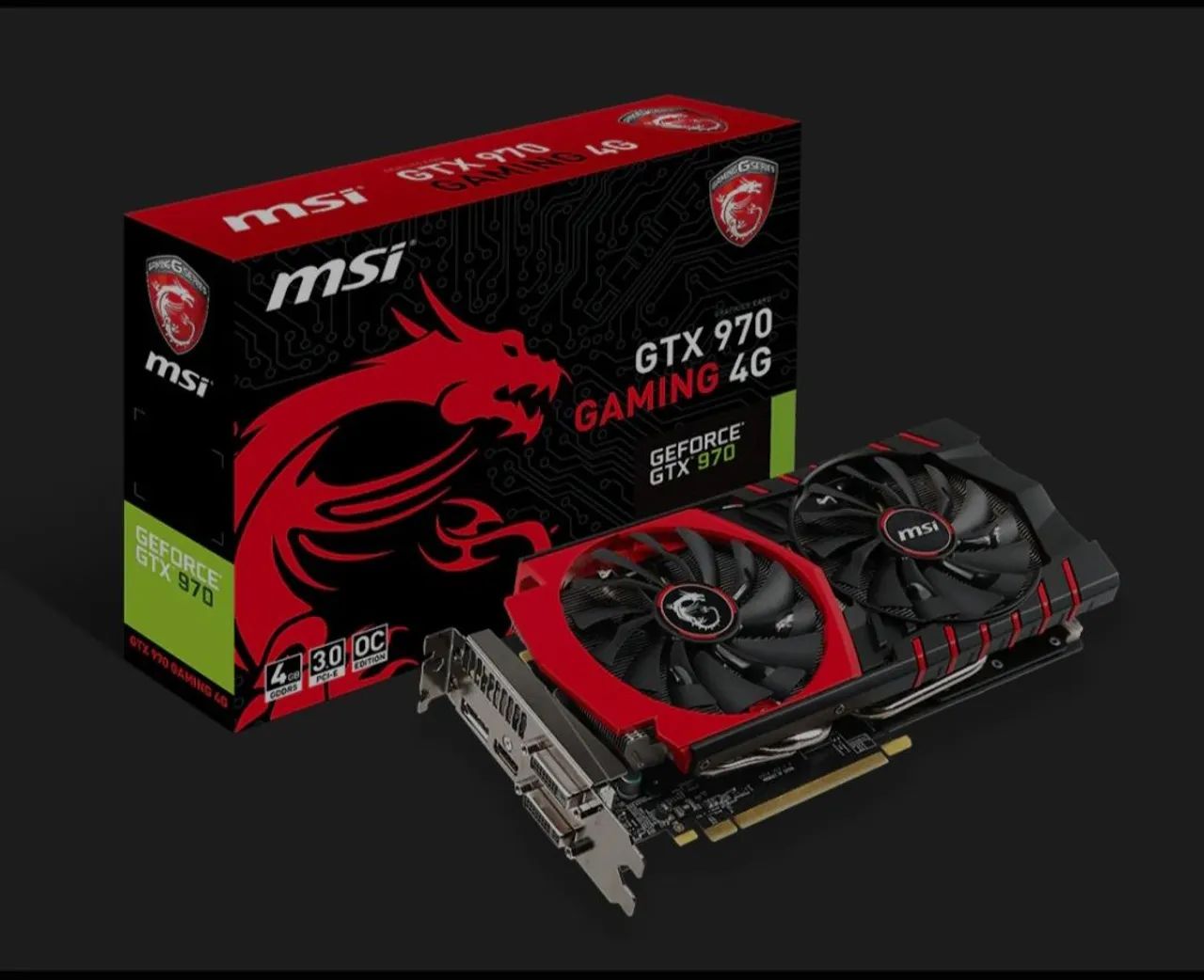 GTX 970 4GB 256-bits MSI 