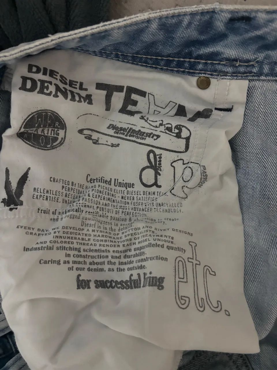 Calça Jeans Diesel Original - Modelagem Slim Reta (Tam 44/46) - Foto 2