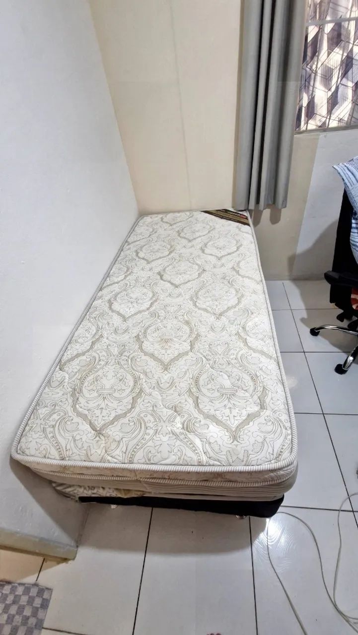 Cama box Solteiro com colchão em molas Bonnel Ortobom - Foto 3