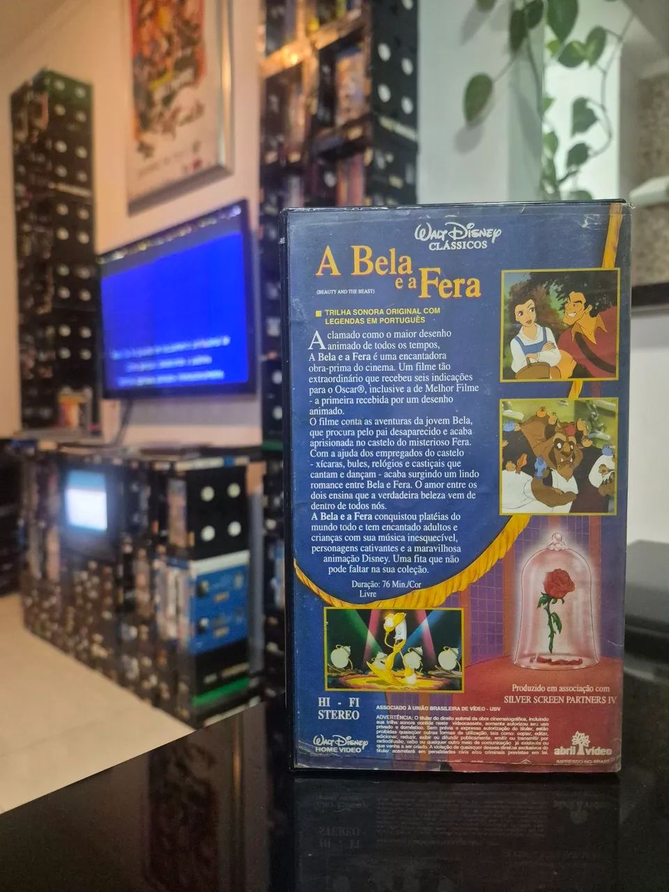 Vhs A Bela e a Fera Legendado 1° Tiragem Raro - Foto 2