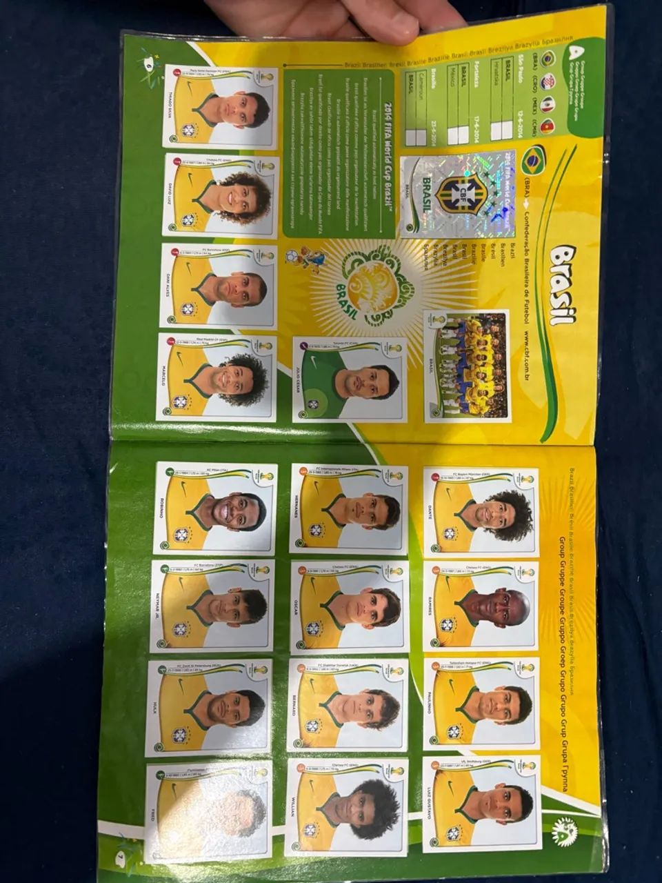 Álbum copa do mundo 2014 - Foto 2