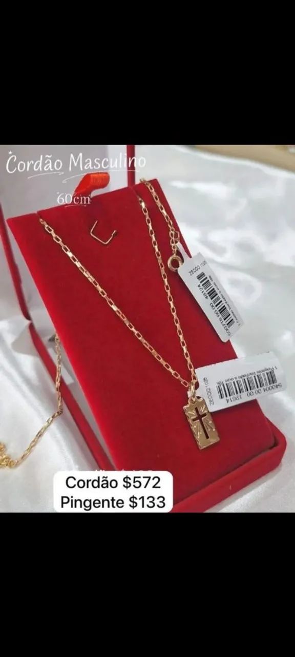 Vendo esse Cordão com pingente 