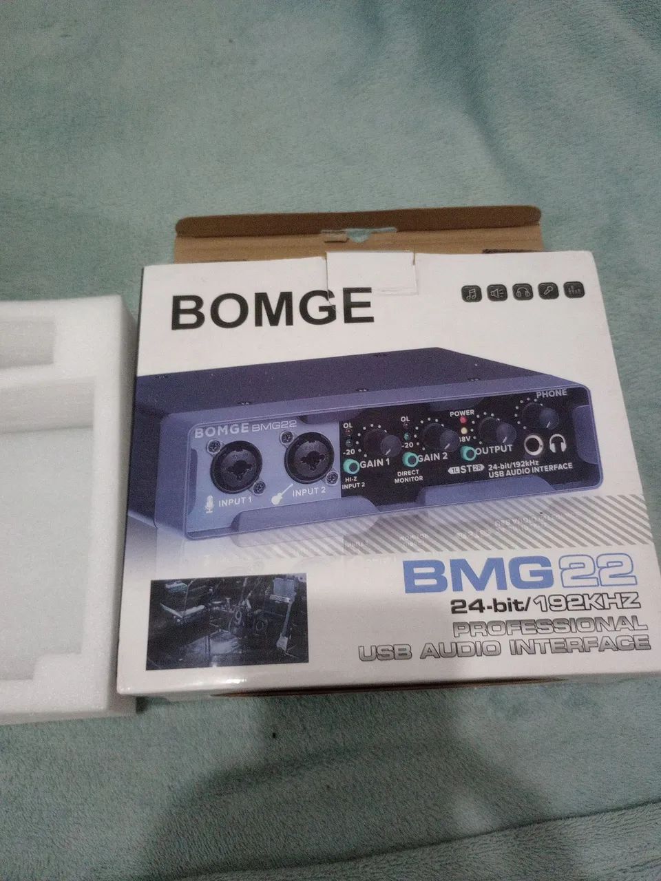 Interface de áudio USB BMG22 - Foto 2