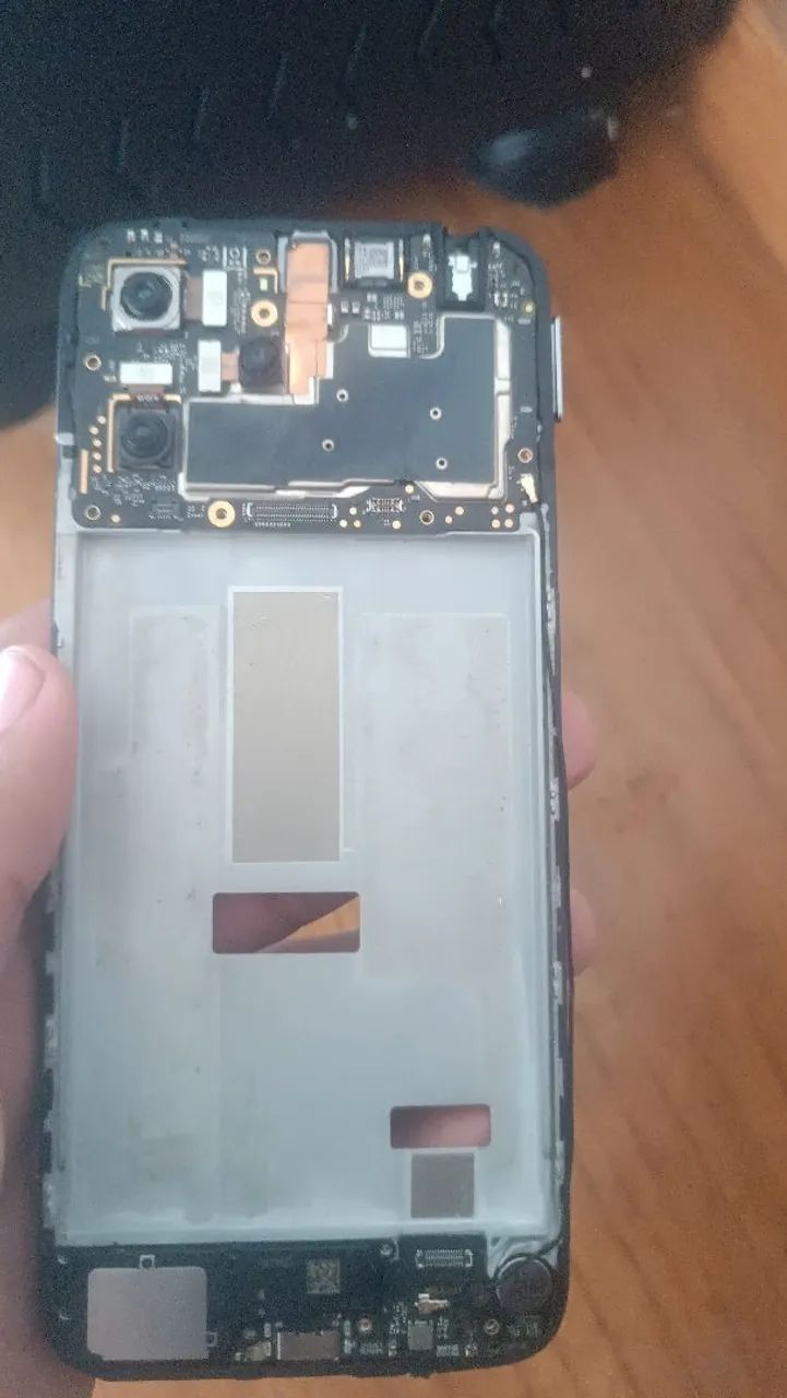 ? SUCATA REDMI 12 COM PLACA MÃE + CÂMERAS + PLACA DE CARGA - P/ RETIRADA DE PEÇAS