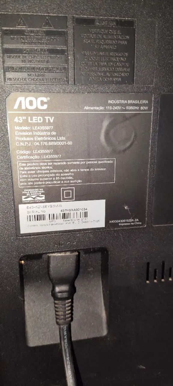 Smart Tv 43 polegadas422080486793564162