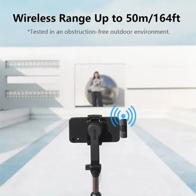 Microfone Lapela Boya By-v2 Conector Lightning Para iPhone 11/12/13/14 - Foto 4