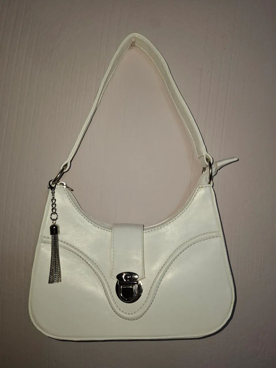 Bolsa Ombro Branca 