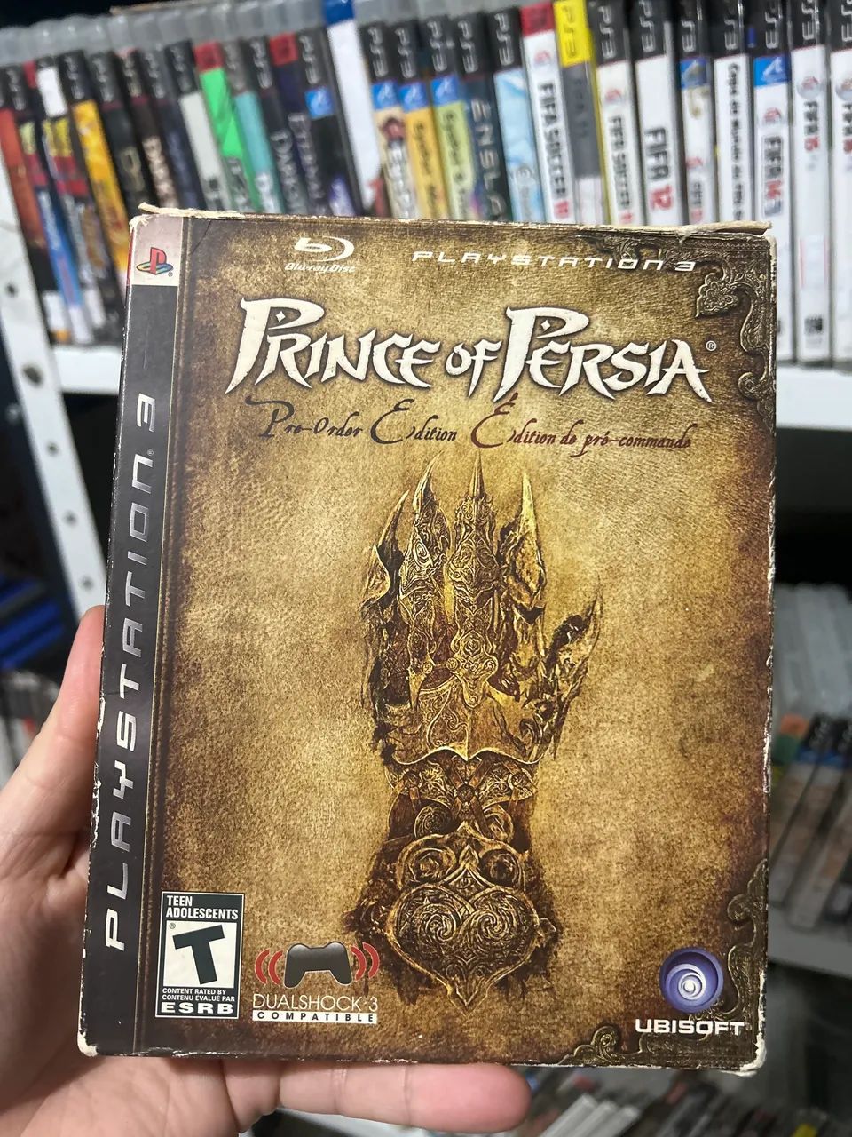 Prince of Pérsia PS3 com luva
