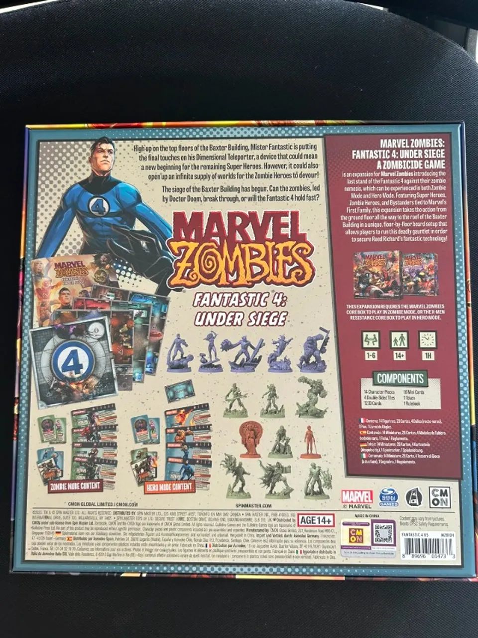 Marvel Zombicide Kickstarter Quarteto Fantastico - Foto 2