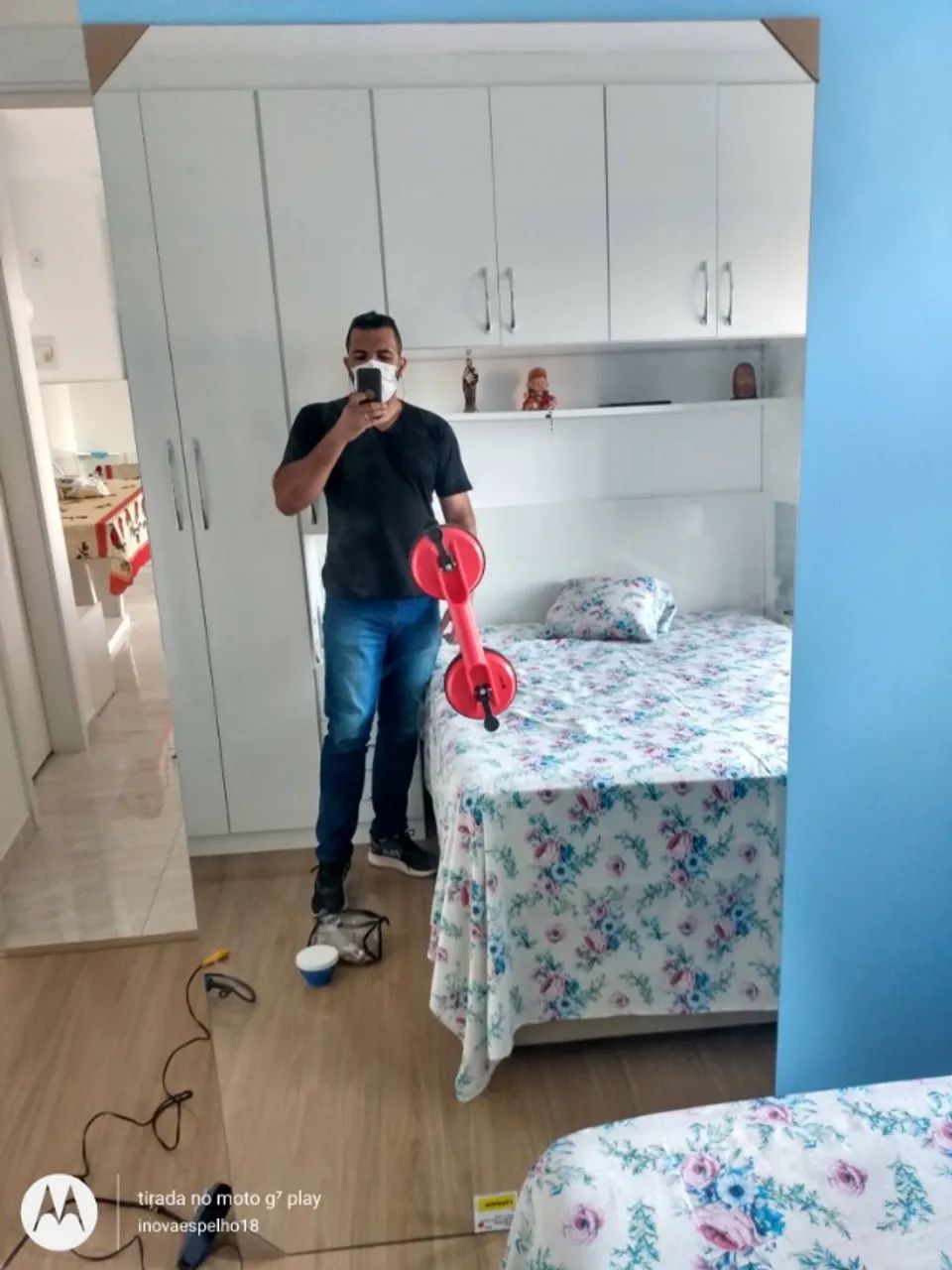 INSTALAÇÃO DE ESPELHOS . - Foto 4