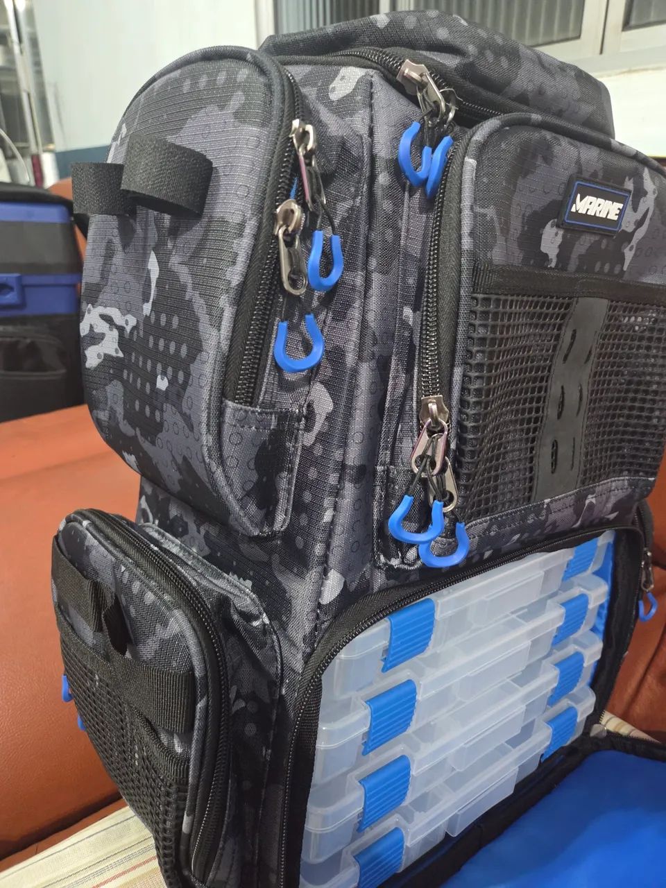 Mochila [NOVA] Marine M- MP25C , com 4 estojos  - Foto 2