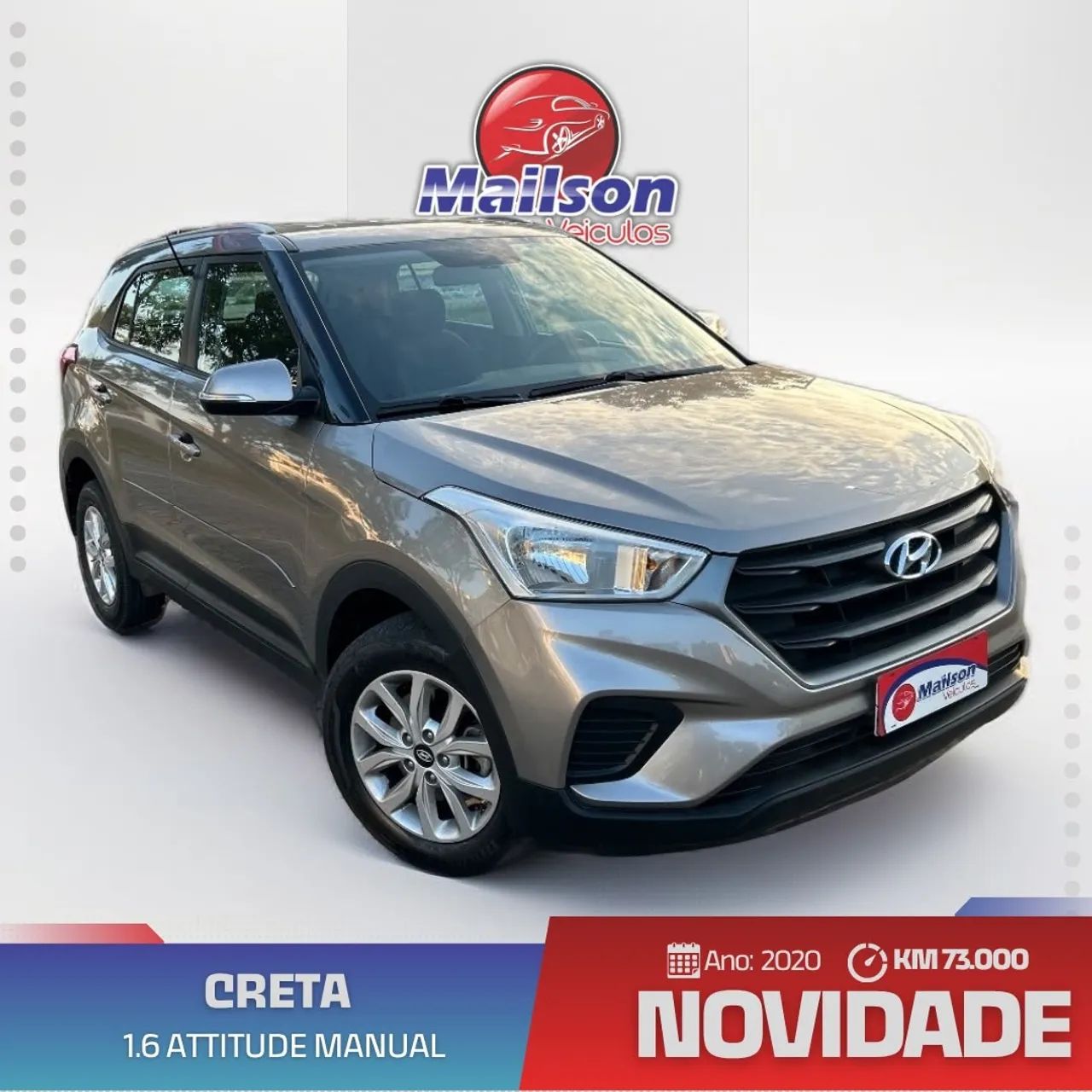 Hyundai Creta 1.6 16V FLEX ATTITUDE MANUAL 2020