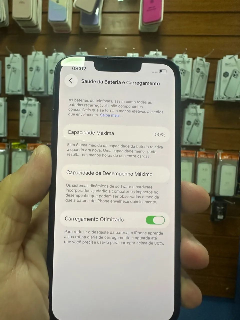 iPhone 13 128GB - 100% bateria + caixa original  - Foto 3