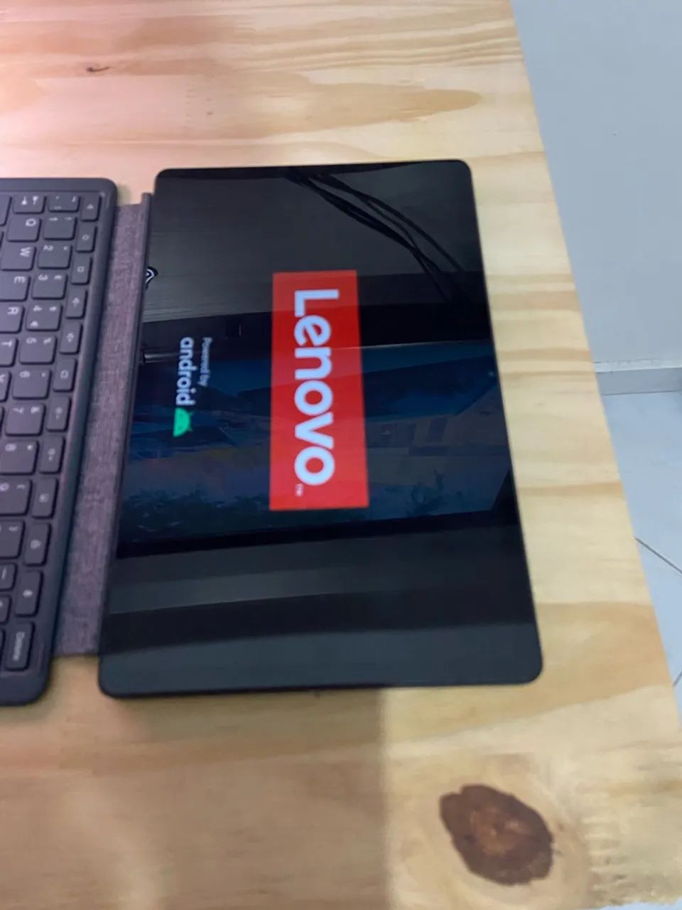 Tablet Lenovo com capa e teclado. TB-j606f 128 Gb - Foto 2