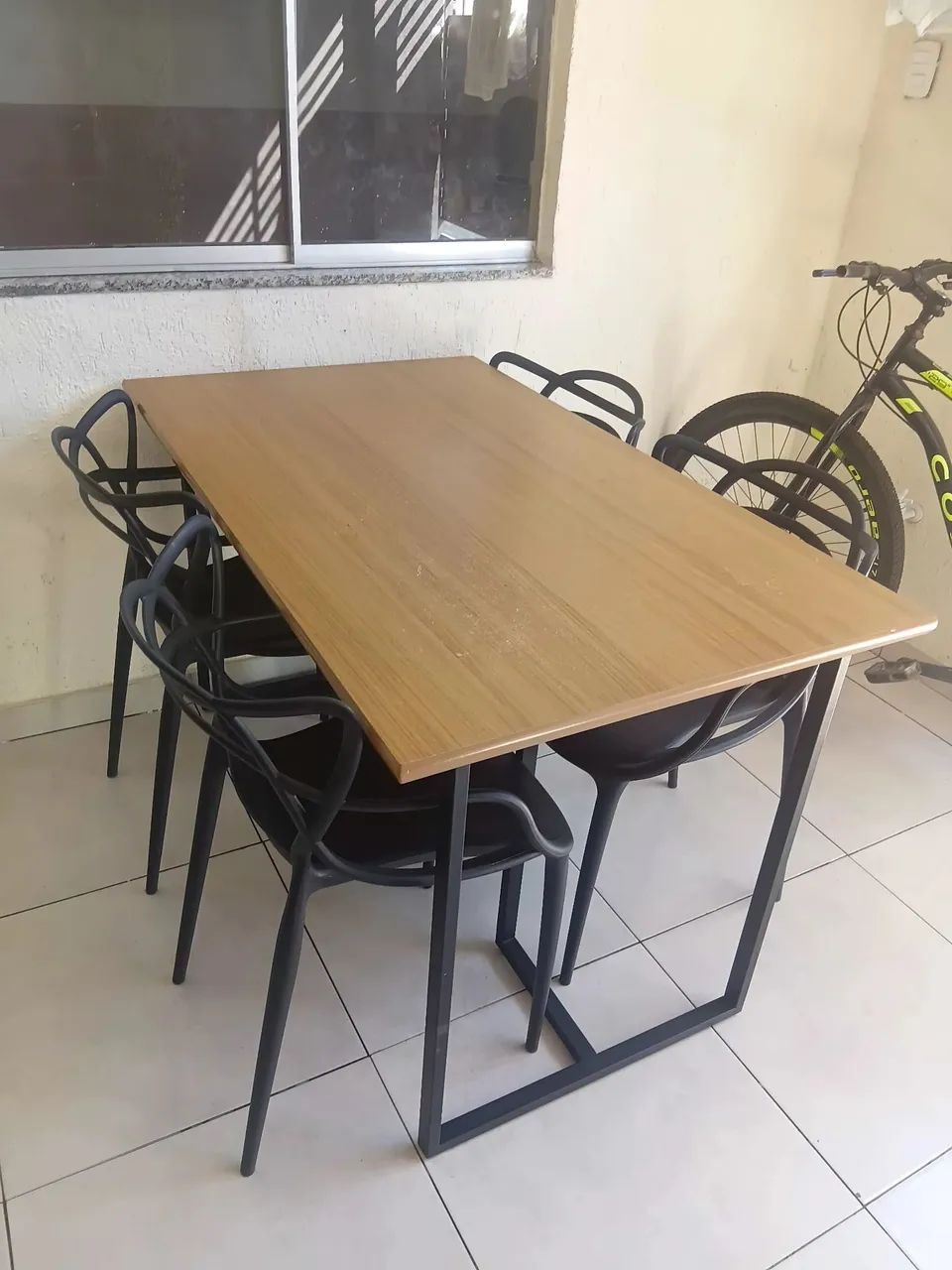 Mesa gourmet com 4 cadeiras  - Foto 4