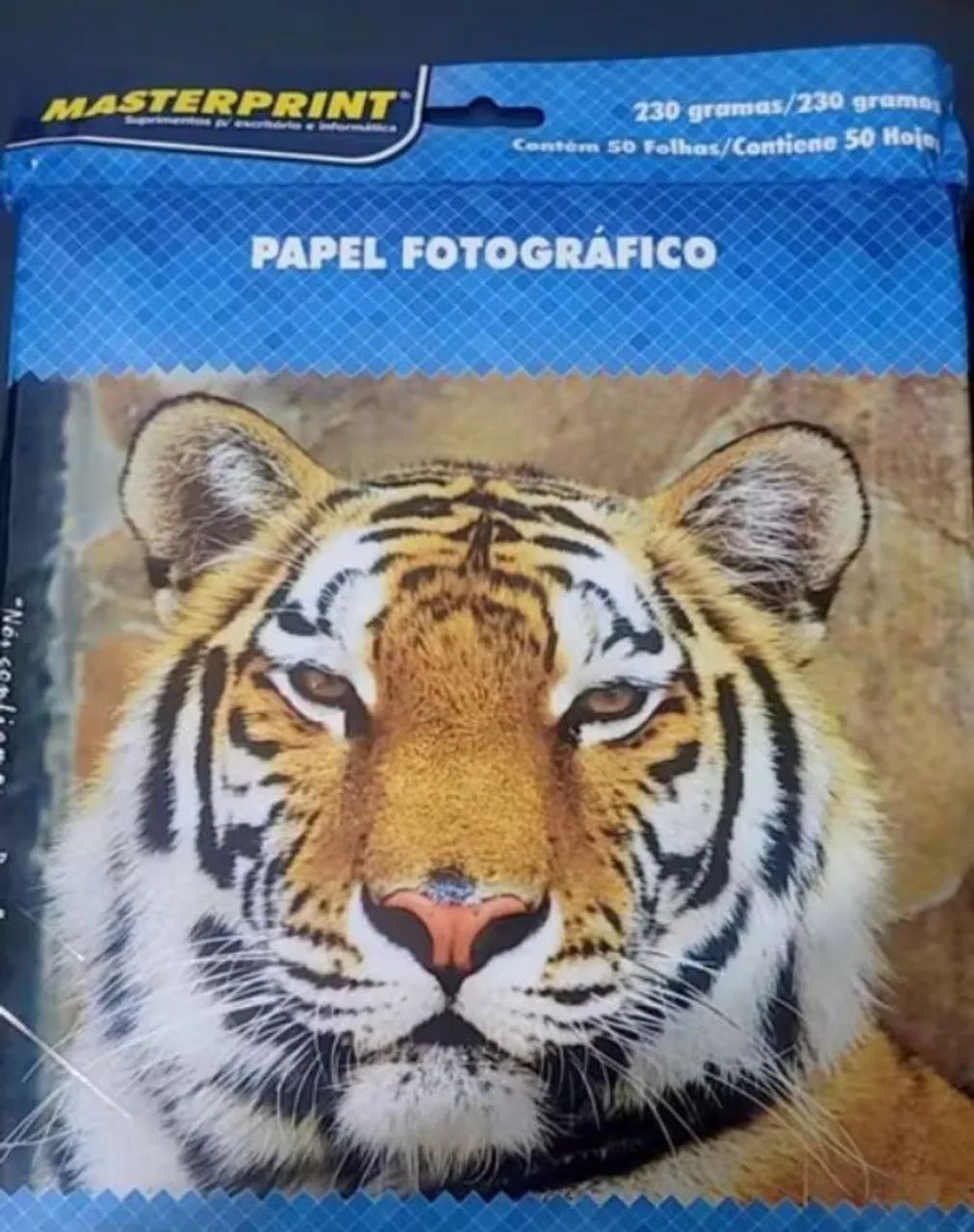 150 folhas de papel fotográfico A4 230 gramas - Foto 2