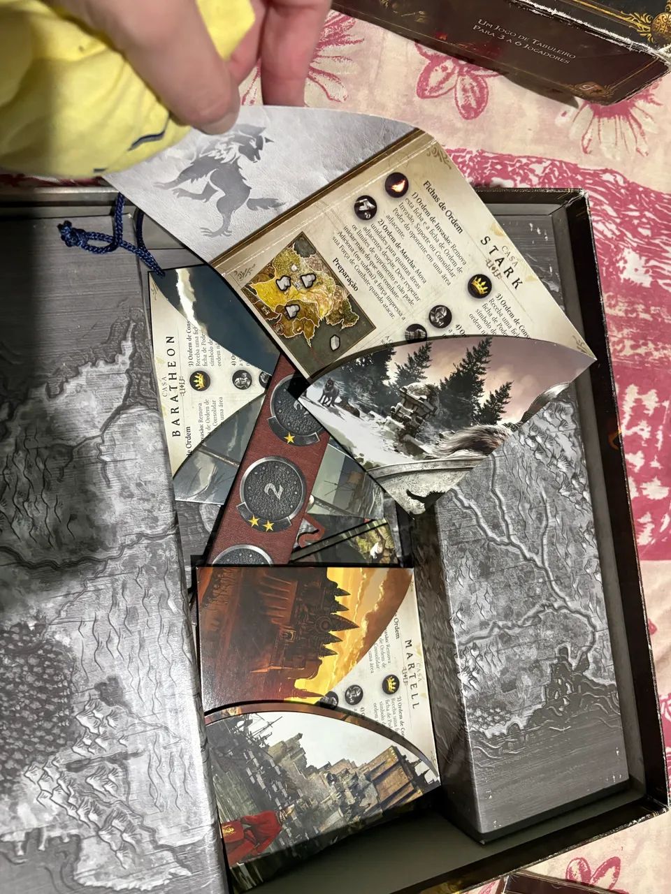 Jogo de Tabuleiro Guerra dos Tronos - Galápagos - Foto 4