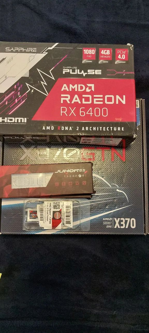 Kit Upgrade - CPU, MOBO, RAM, GPU, SSD