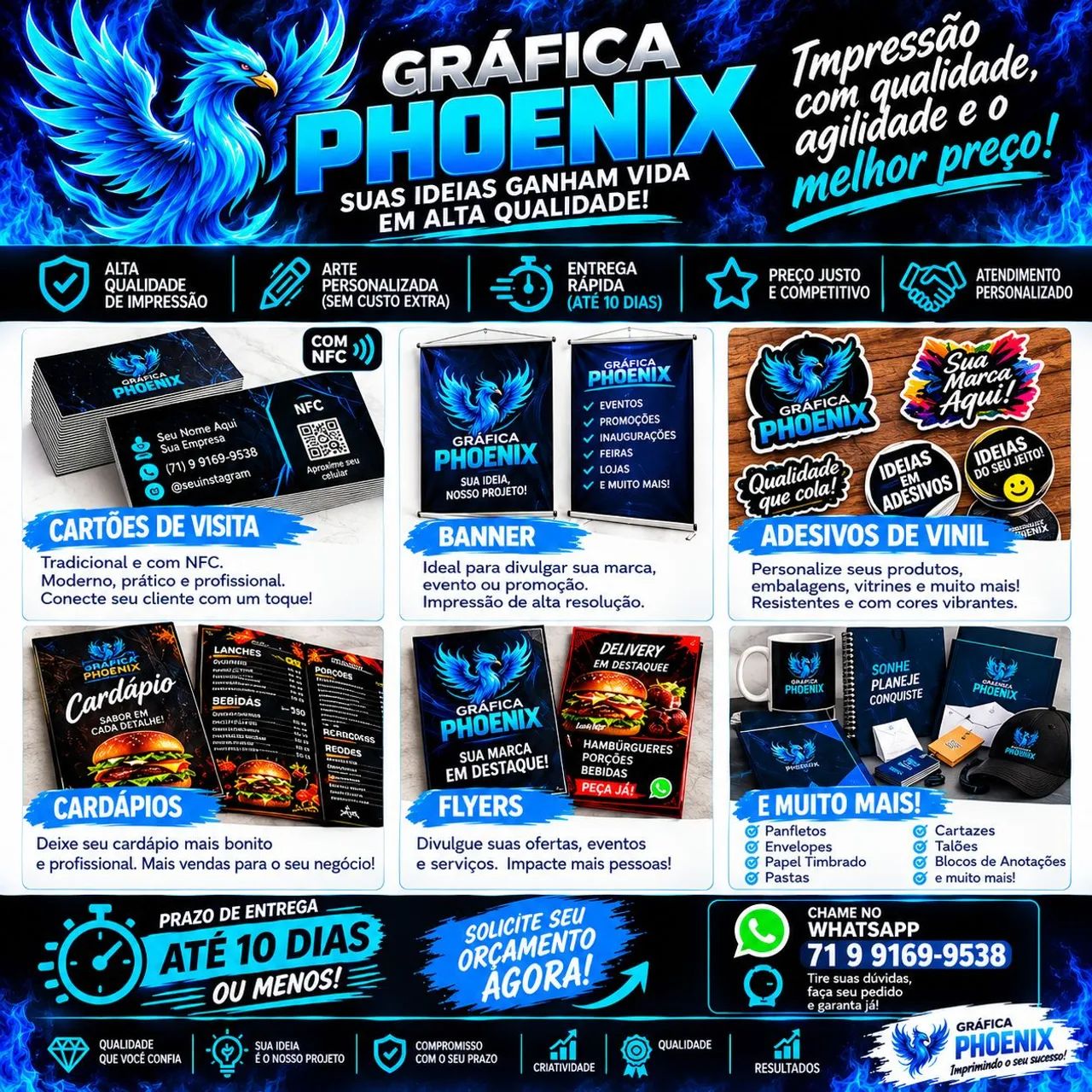 Gráfica Phoenix - Gráfica online 