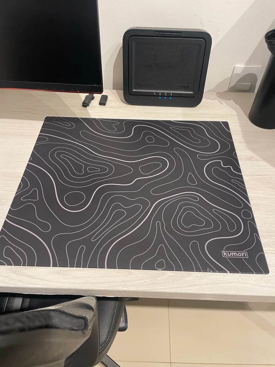 Mousepad de  vidro ( Kumori glasspad )