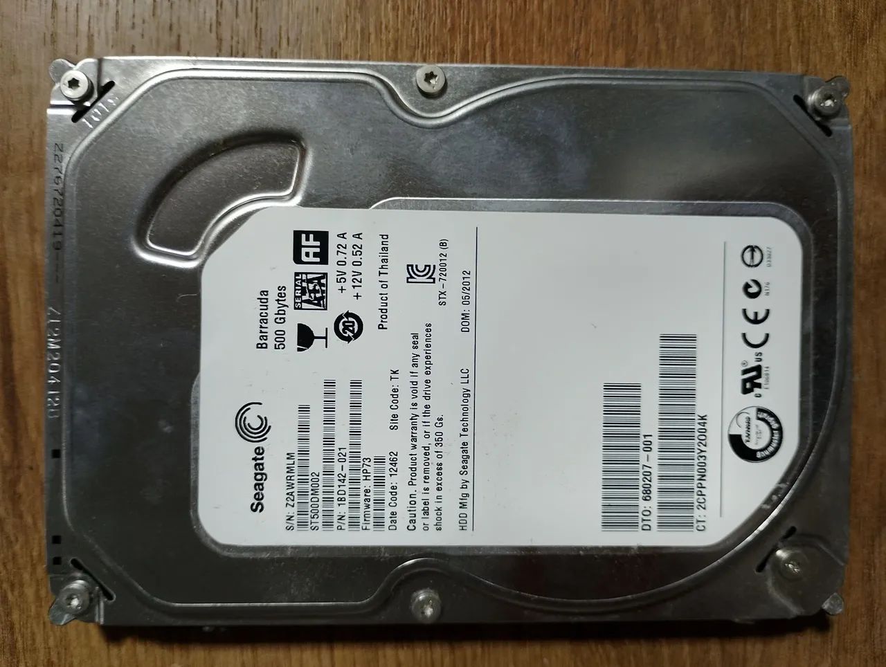 HD para Pc 500gb saudável 