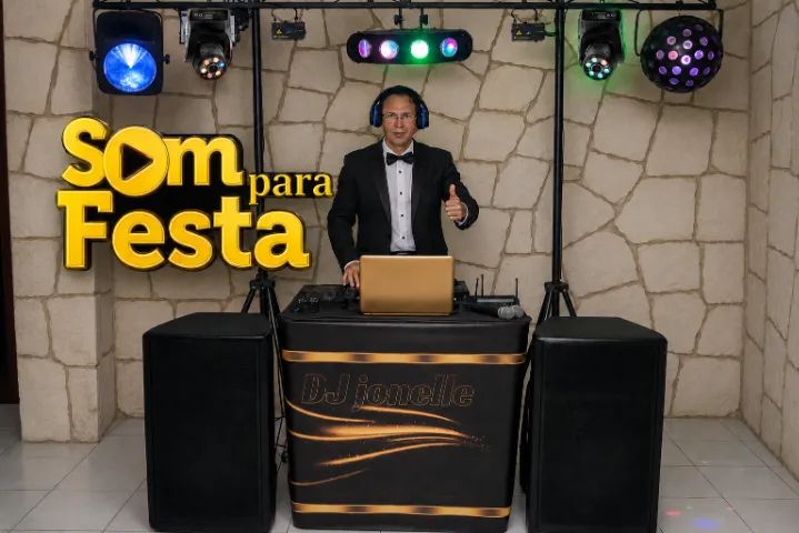 Dj para festas e eventos. Temos microfone sem fio