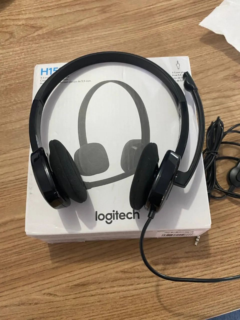 Headset Logitech H151 - Ótimo estado
