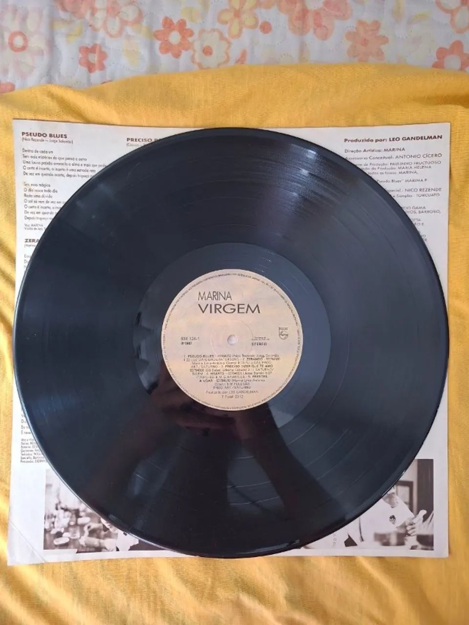 LP Marina - Virgem (1987) - Disco de Vinil - Foto 4