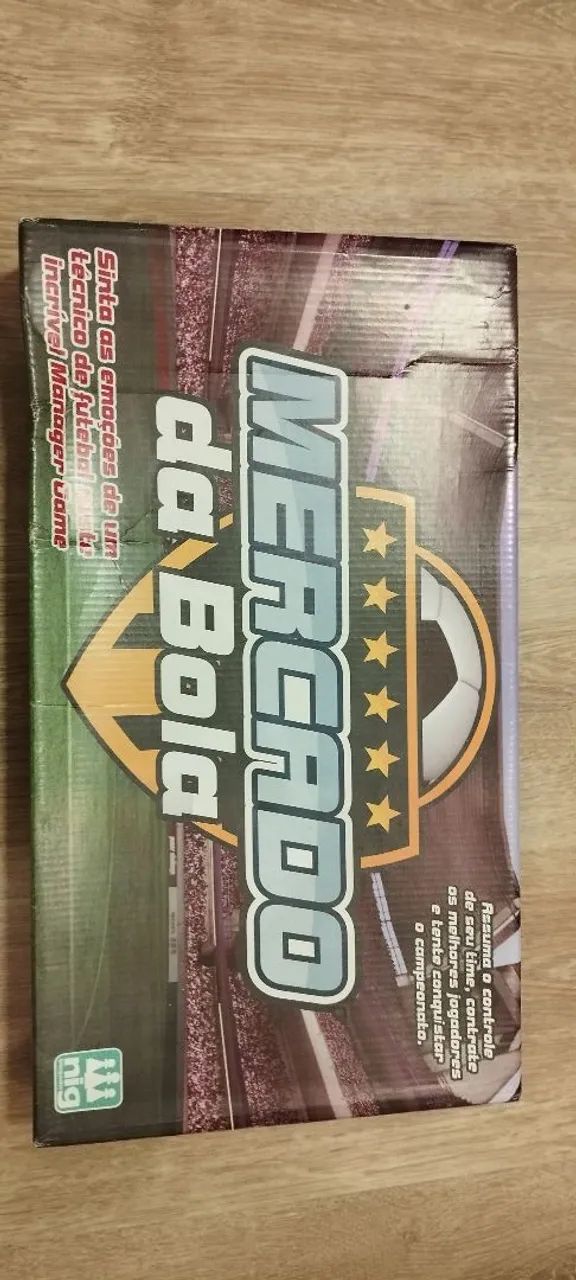 Jogo Tabuleiro Mercado da Bola