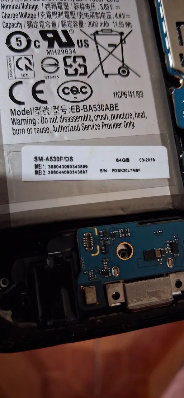 Vendo Samsung A08 para retirada de peças  - Foto 5