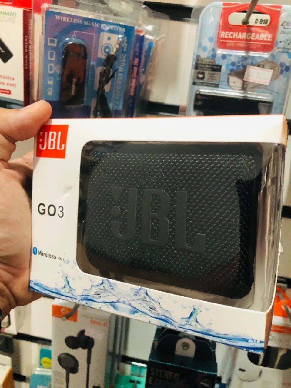 Caixa de Som - Bluetooth portátil - GO3 - Foto 4
