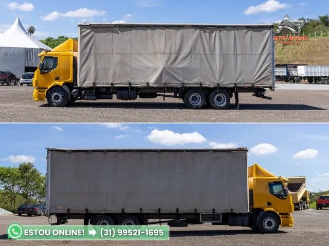 Volvo VM 260 6x2 com Defletor e Sider Randon de 9,60m com 3m de Altura - Foto 4