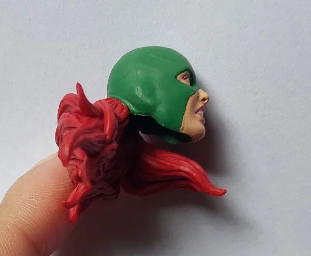 Cabeça (head) Jean Grey X-factor Marvel Girl Com Capuz Hasbro - Foto 2
