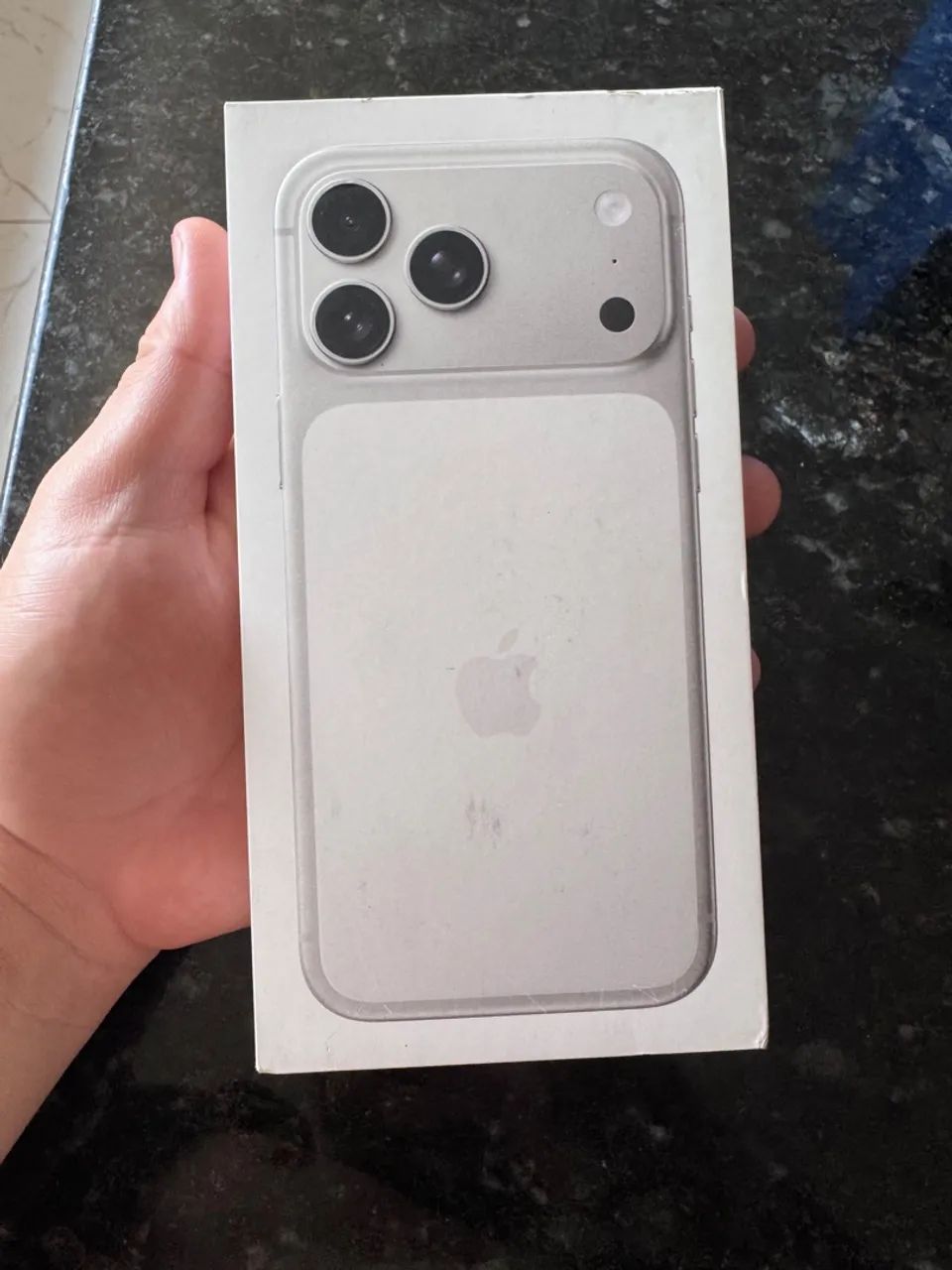 17 pro max Silver 256 gb
