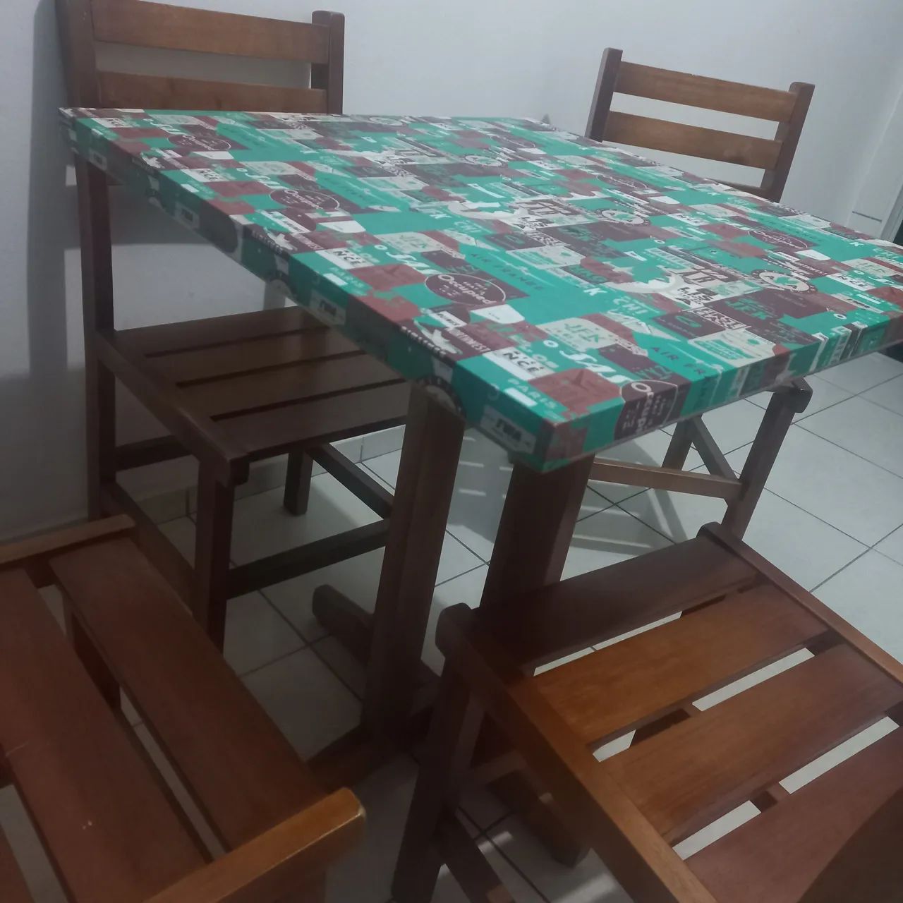 Mesa madeira maciça  - Foto 2