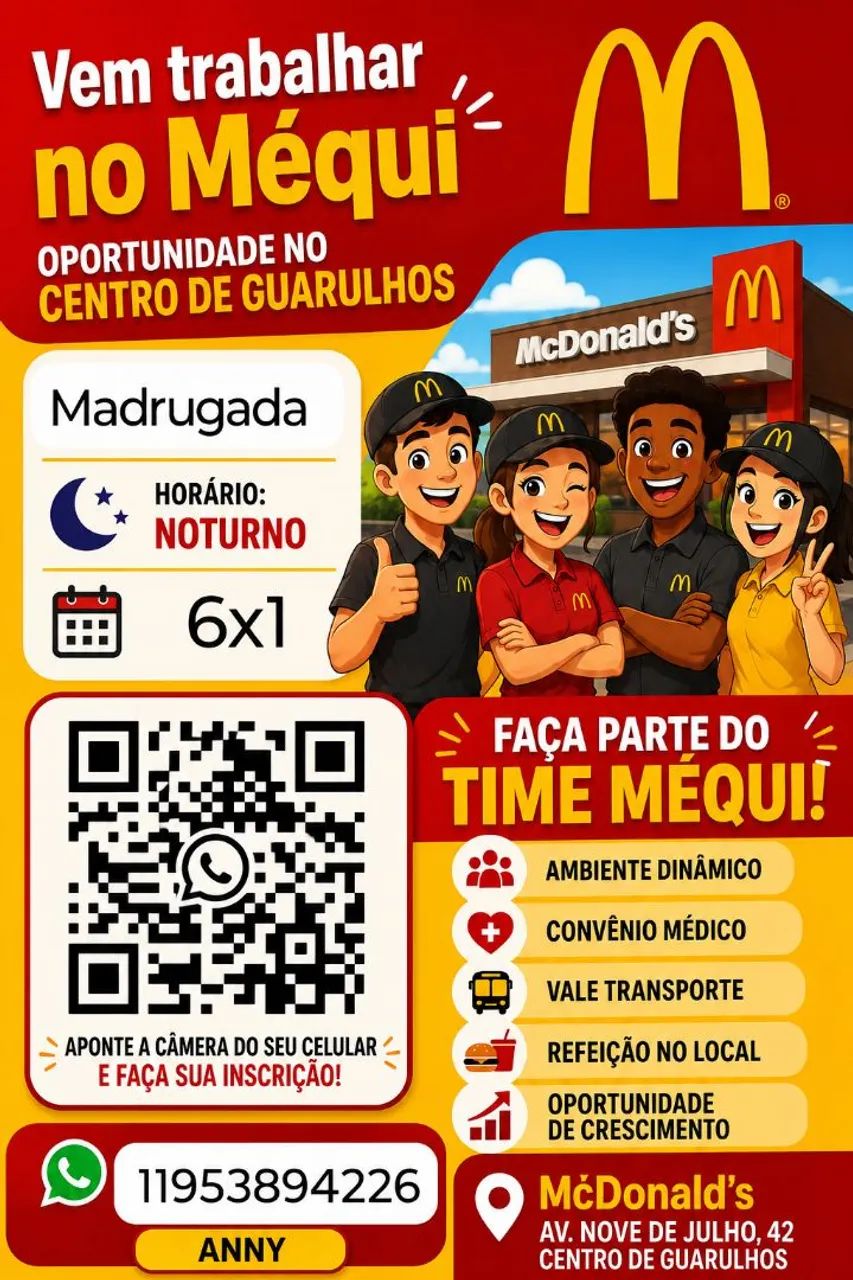 Atendente de restaurante 