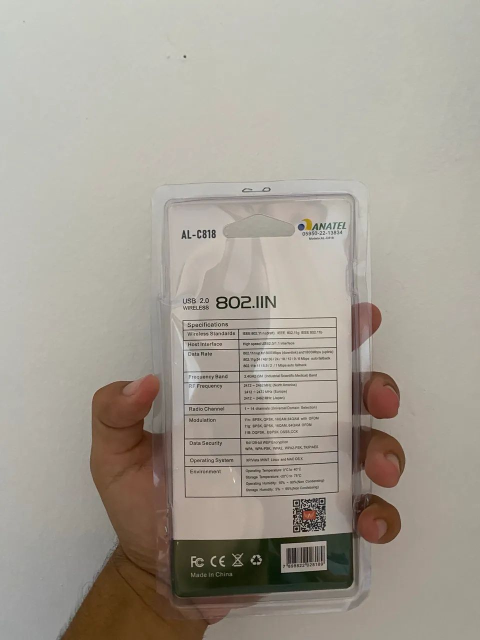 Adaptador Wi-Fi para Pc USB  - Foto 3