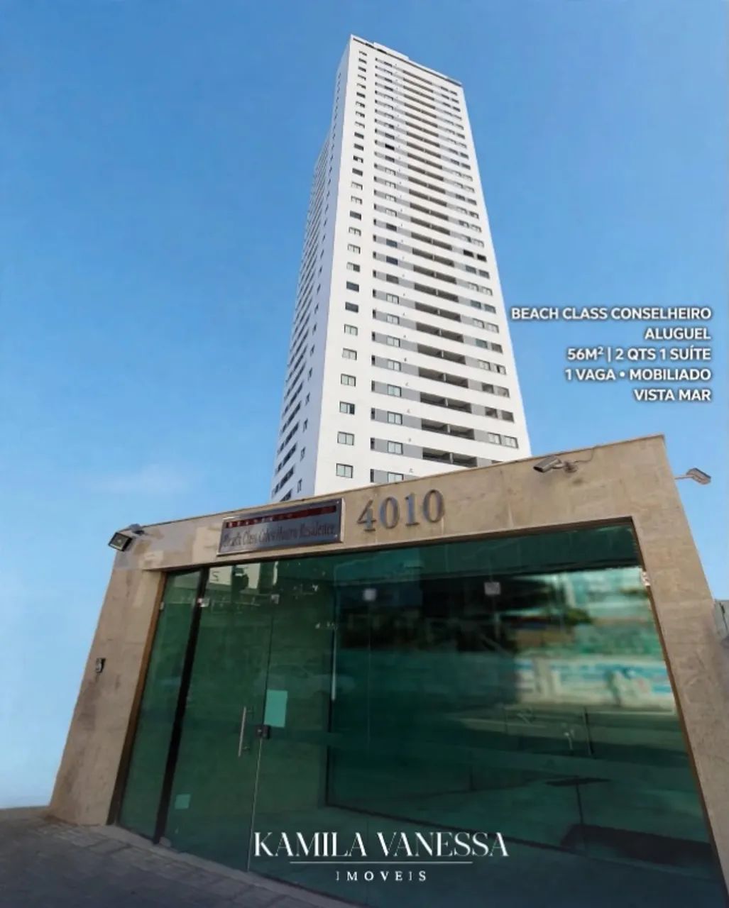 Apartamento para locação no Beach Class Conselheiro Alugar 