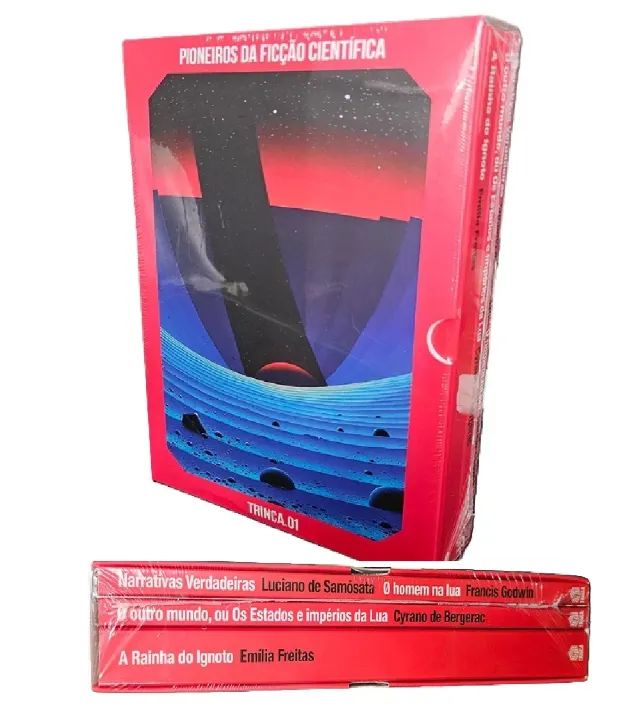 Box Lacrado Trinca Literária Ficção Científica