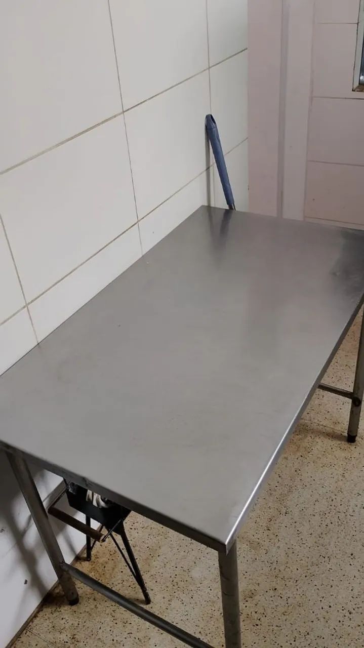 Mesa inox  restaurante cozinha