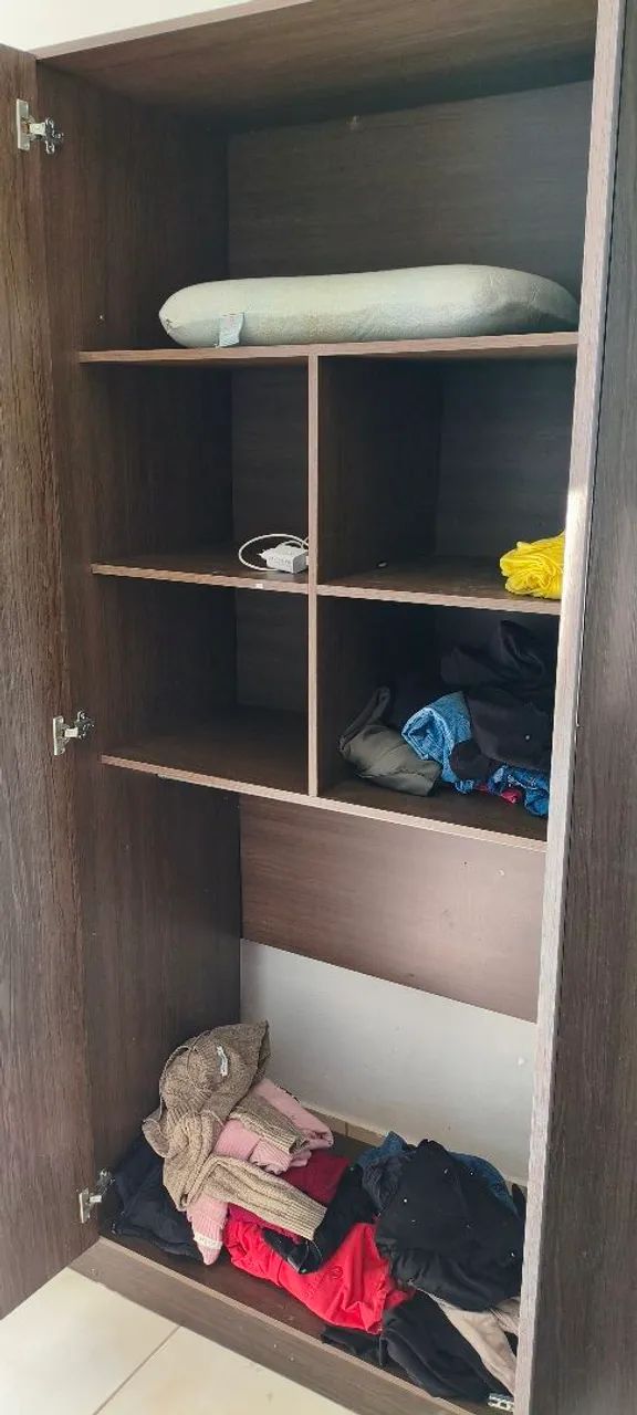 Guardar roupa 100% MDF MALBEC  - Foto 3