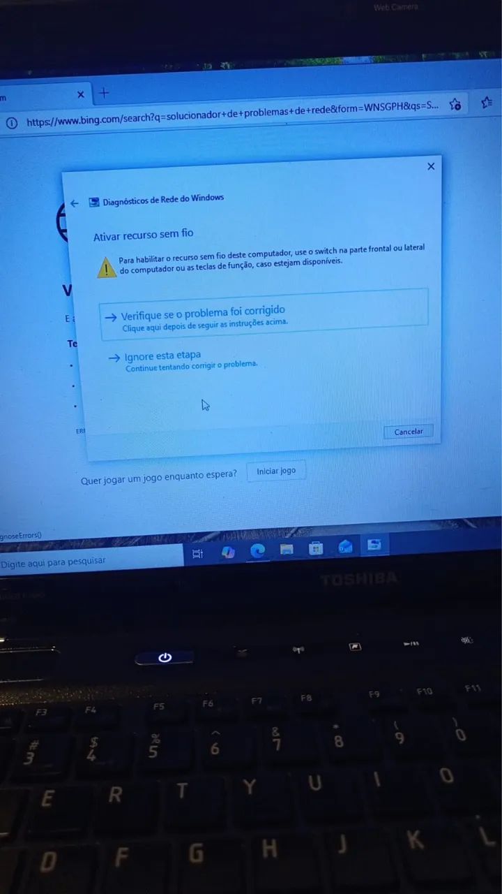 Notebook Toshiba ? Funciona normalmente ? Wi-Fi com problema  - Foto 4