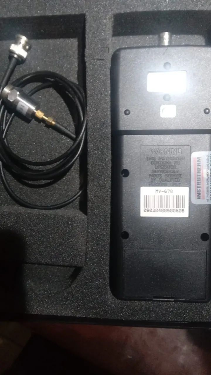 MEDIDOR DE VIBRAÇÕES MV-670 - Foto 3